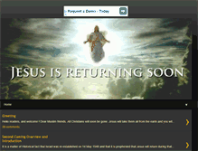 Tablet Screenshot of jesusisreturningsoon.com